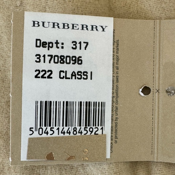 Burberry Ganton Haymarket Check Coated Canvas Crossbody Shoulder Handbag - Picture 9 of 13